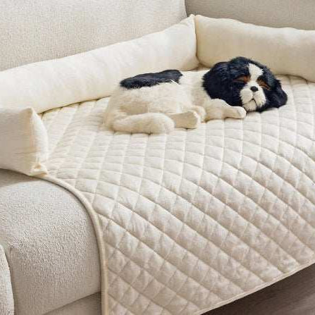 Waterproof Pet Mat with Side Bolsters - Furniture Protector Cover