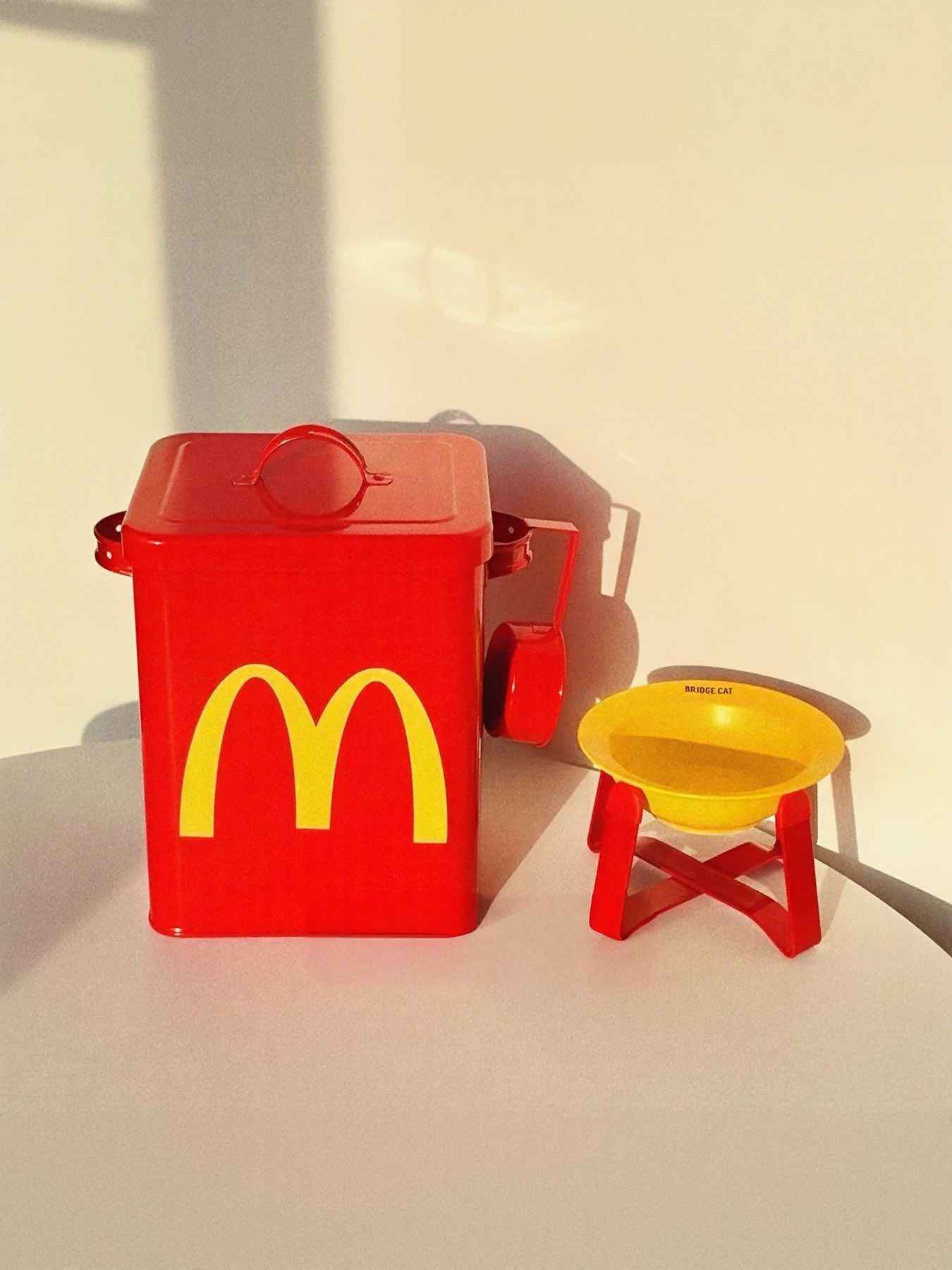 McDonald's Style Pet Food Storage Container - Bowl Sets
