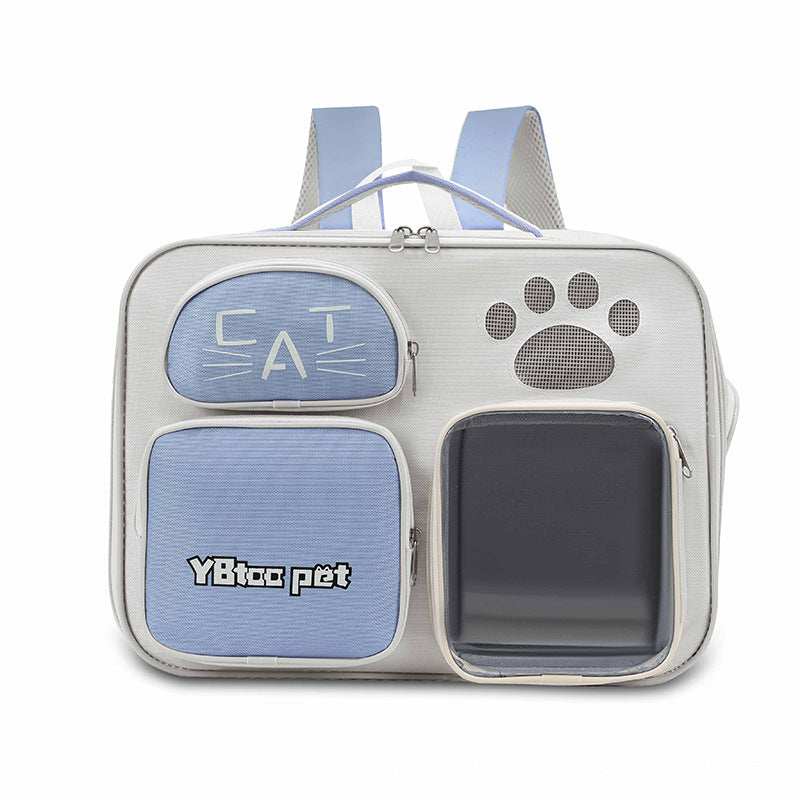 Pet Messenger Bag Carrier - Portable Shoulder Bag for Cats Dogs