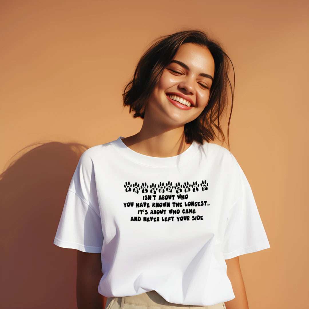 Pet Friendship T-Shirt - Celebrate Bonds with Dogs & Cats