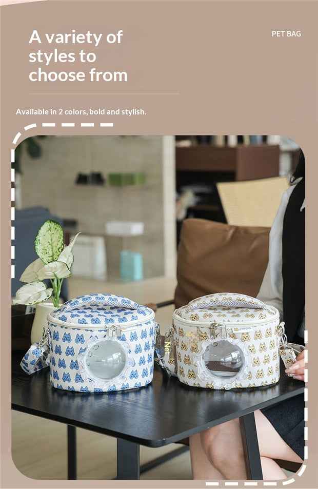 Small Pet Carrier Bag Ventilated - Guinea Pig Hamster Travel