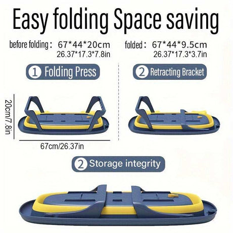 Portable Foldable Pet Tub Suitable For Cats And Small Dogs Under 20 Pounds