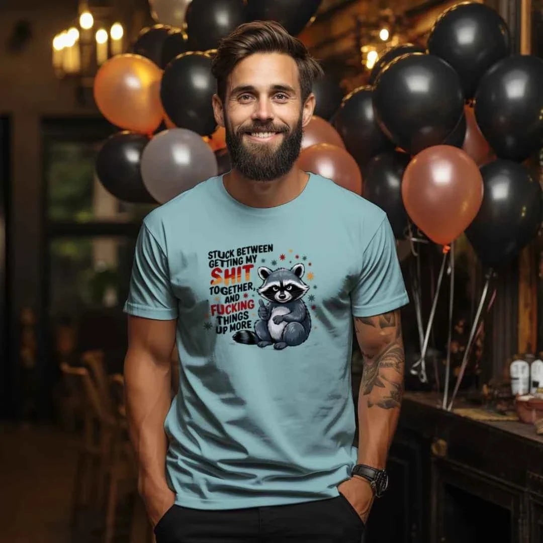 Comfort Colors T-Shirt - Funny Raccoon Saying