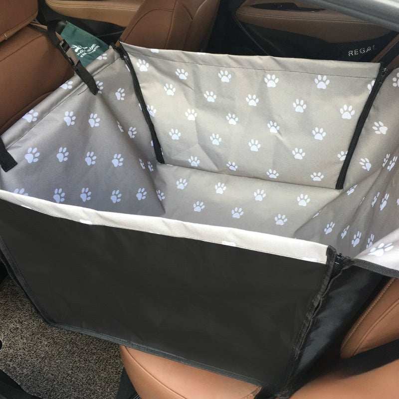 Waterproof Pet Rear Printed Double Layer Car Protection Mat