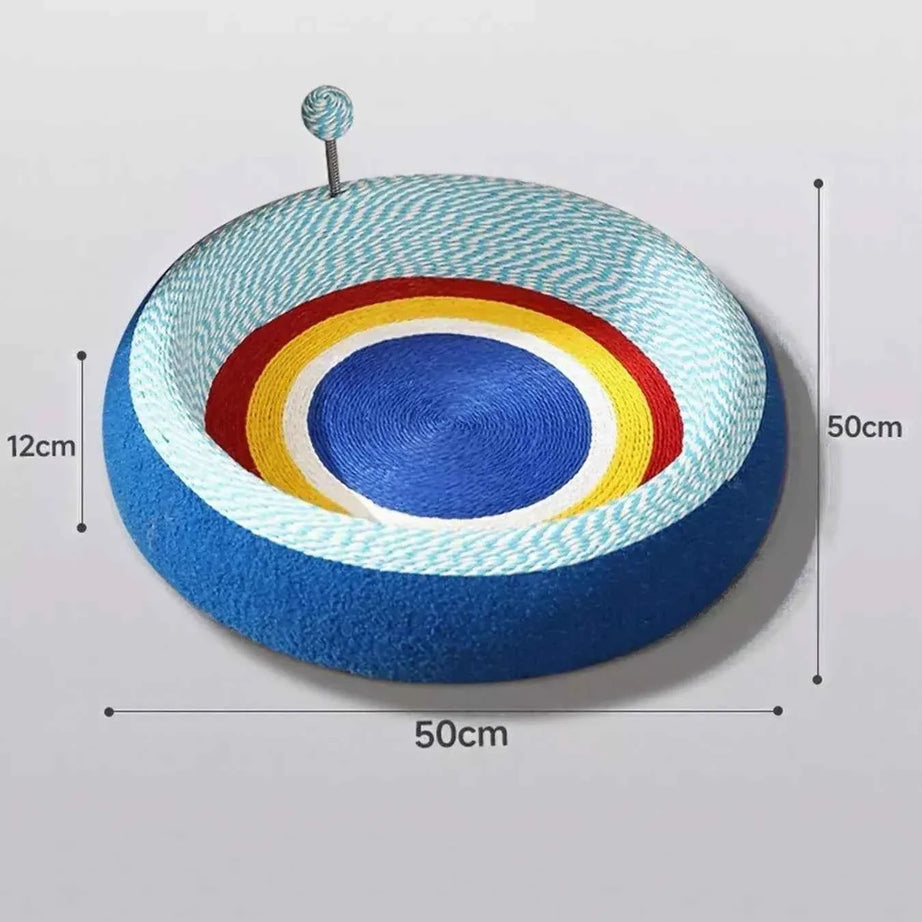 Cat Scratcher Bed - Wear-Resistant Sisal