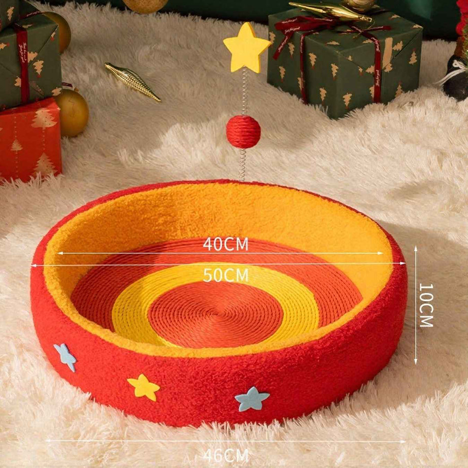 Cat Scratching Pad Round Nest - 5 Styles Lounge and Scratch