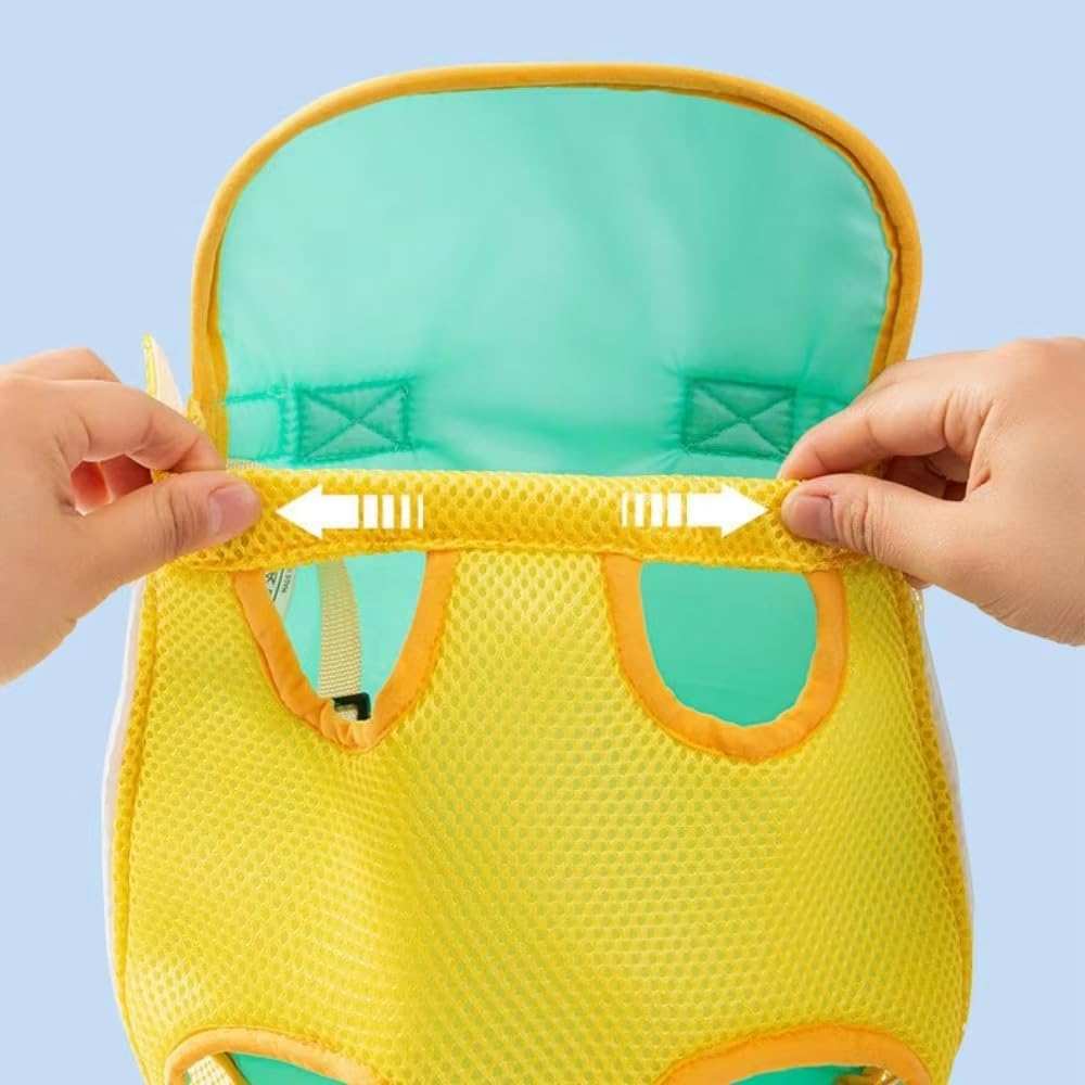 Adjustable Furry Pawsy Carrier Backpack with Leg Holes