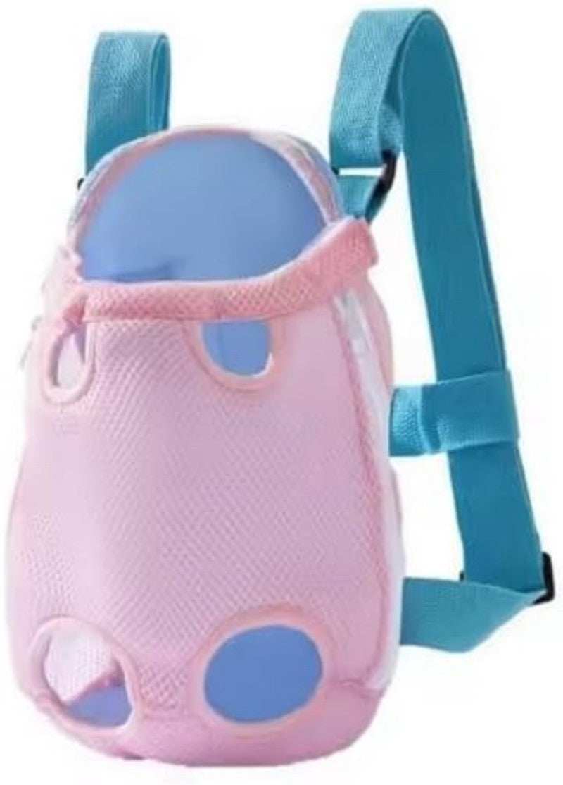 Adjustable Furry Pawsy Carrier Backpack with Leg Holes