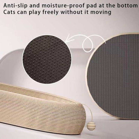 Large Space Sisal Cat Scratching Board Cat Bed