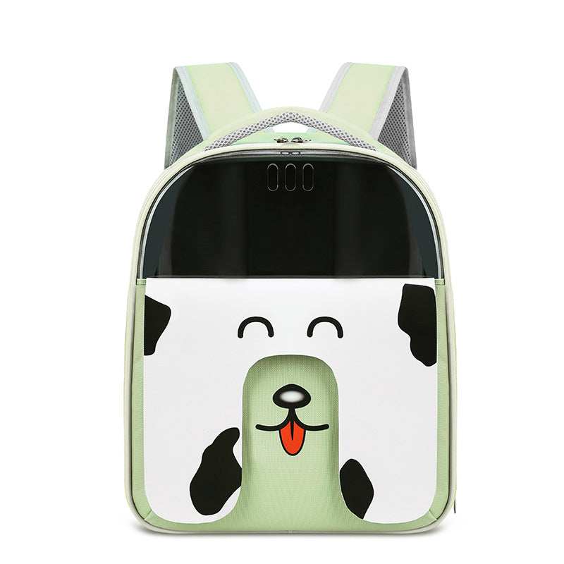 Large Capacity Backpack Portable Pet Bag Outdoor Travel