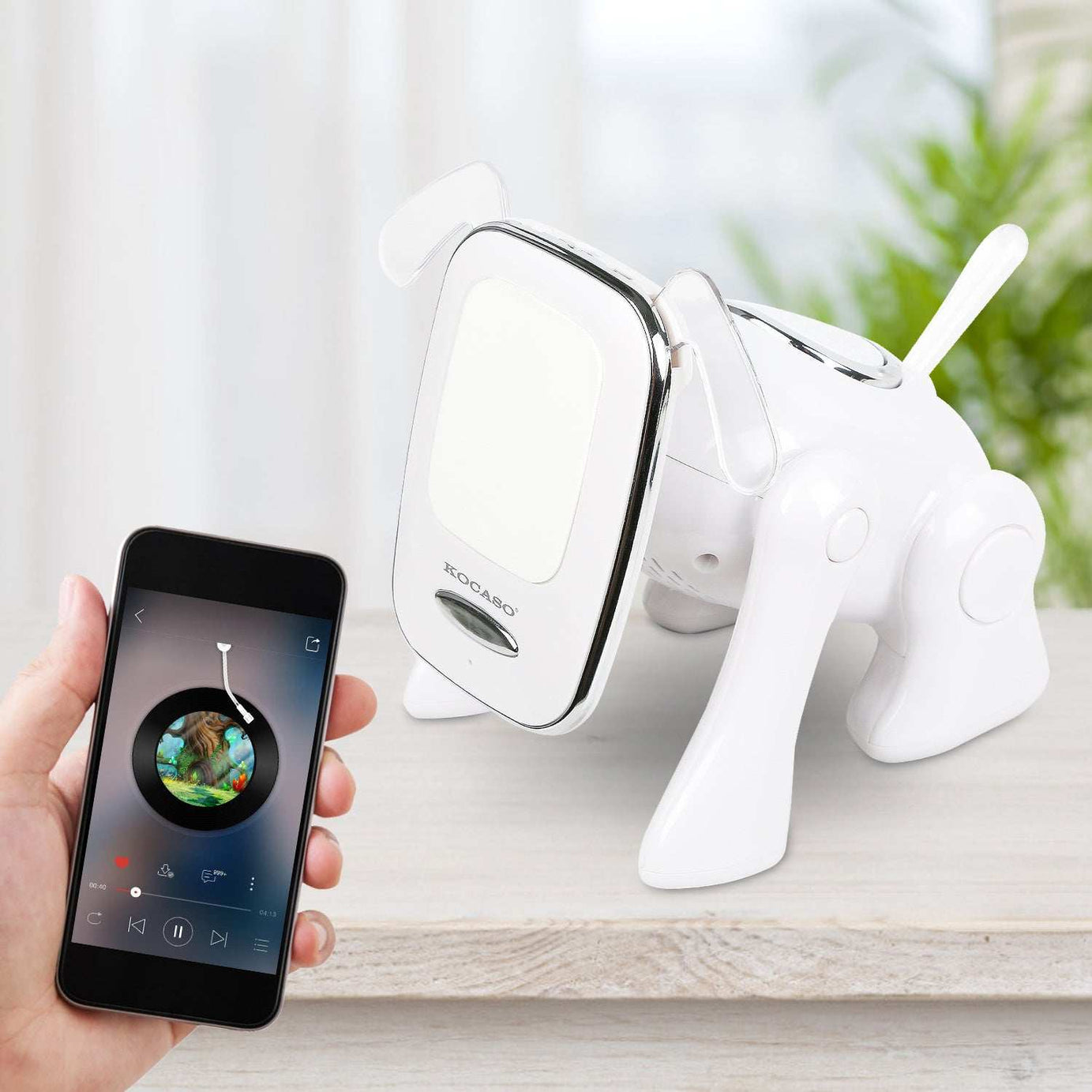 Puppy Dog Bluetooth Speaker - Portable Wireless Music Player