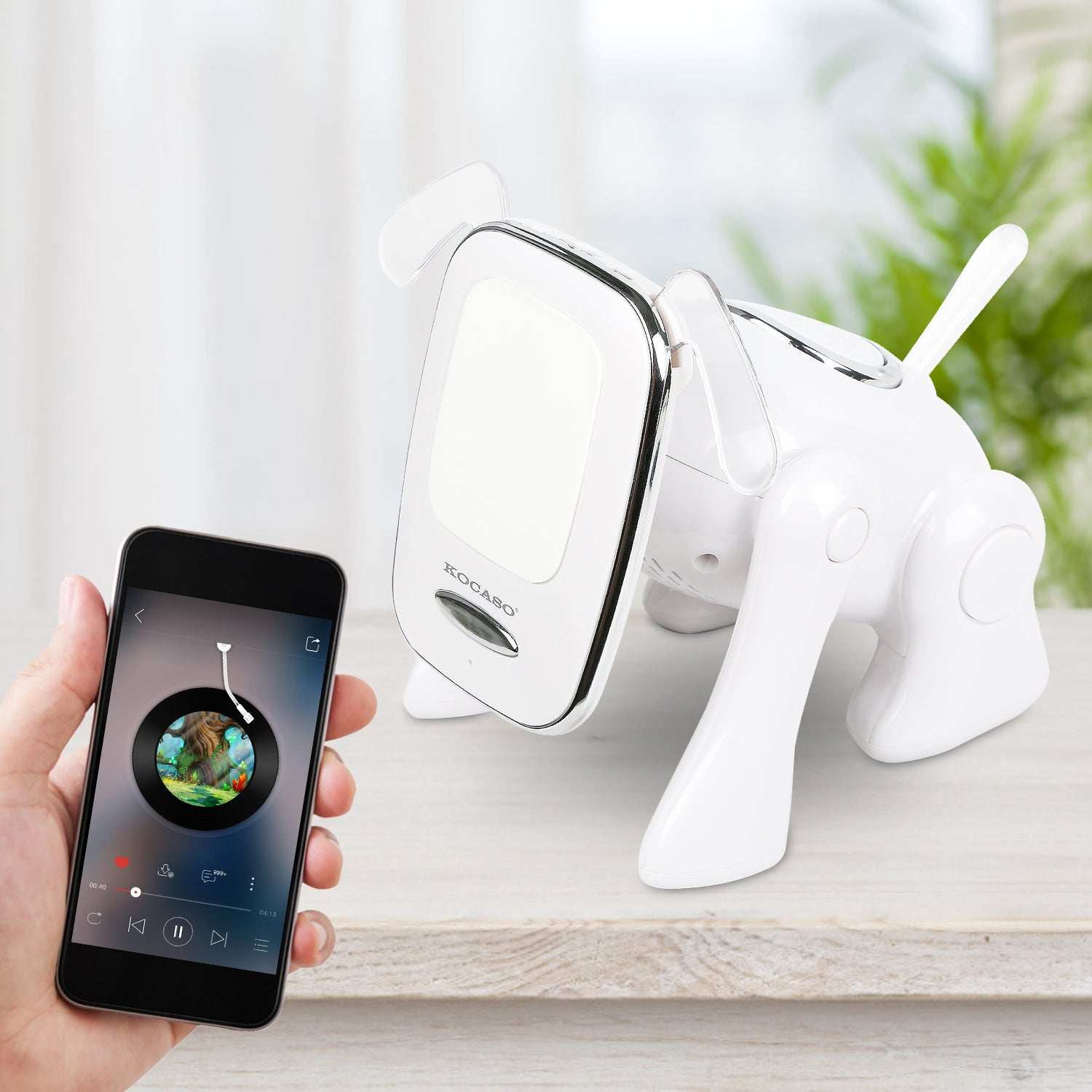 Puppy Dog Bluetooth Speaker - Portable Wireless Music Player