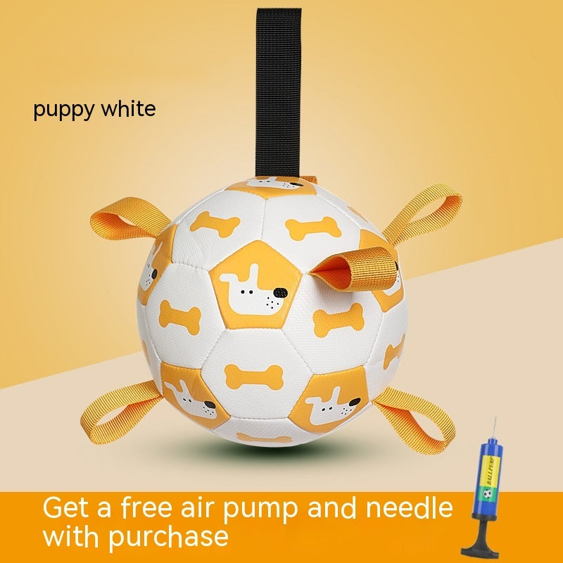 Dog Soccer Ball - Interactive Toy with Cute Prints