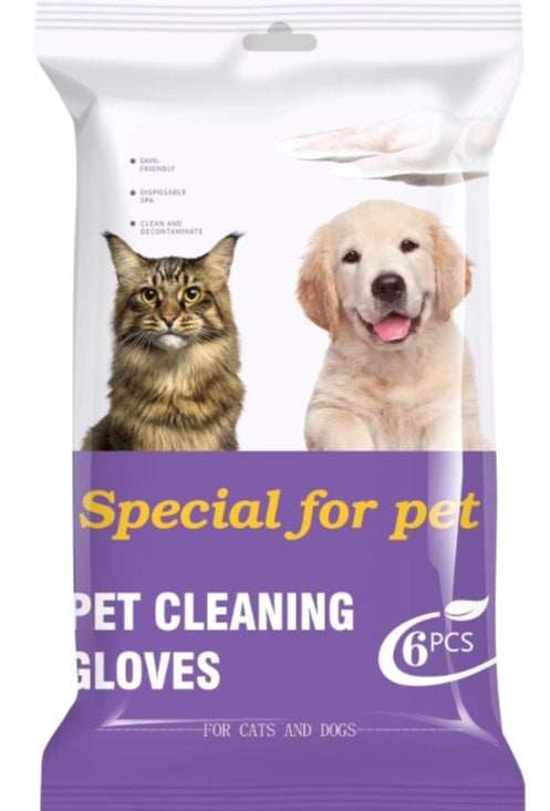 Pet Cleaning Deodorizing Bathing Coconut Oil Grooming Wipes
