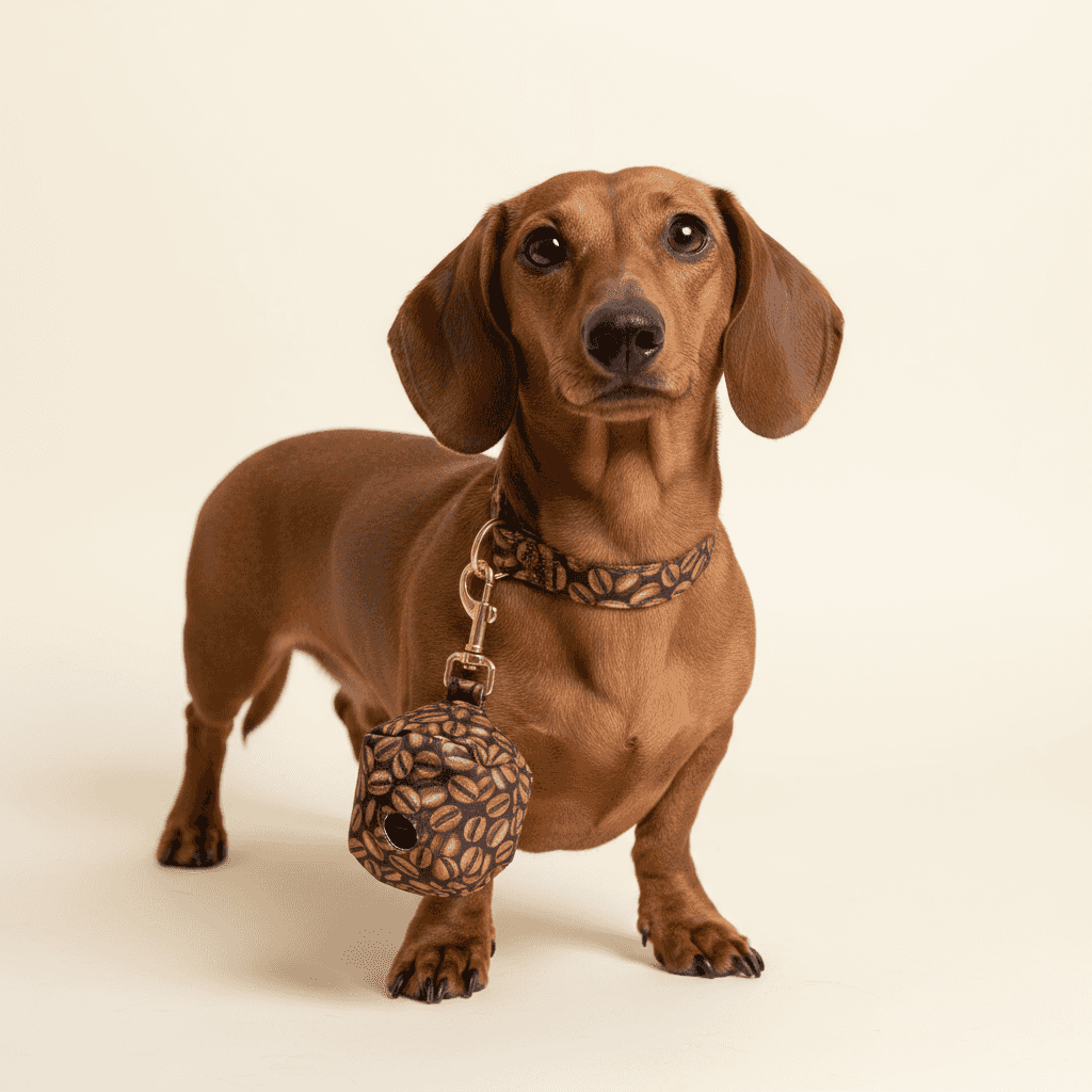 Dog Leash with Poop Bag Holder - Matching Set