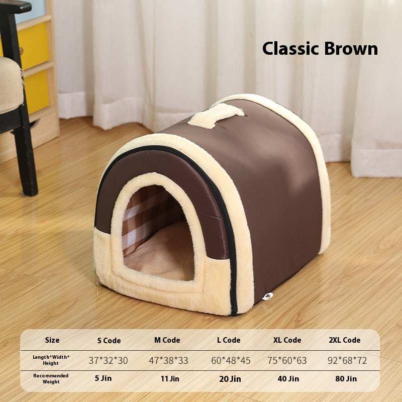 Cozy Cat Nest for Deep Sleep & Comfort