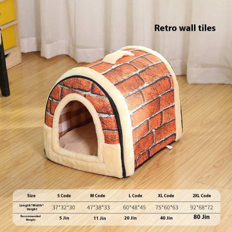 Cozy Cat Nest for Deep Sleep & Comfort