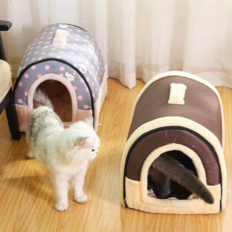 Cozy Cat Nest for Deep Sleep & Comfort