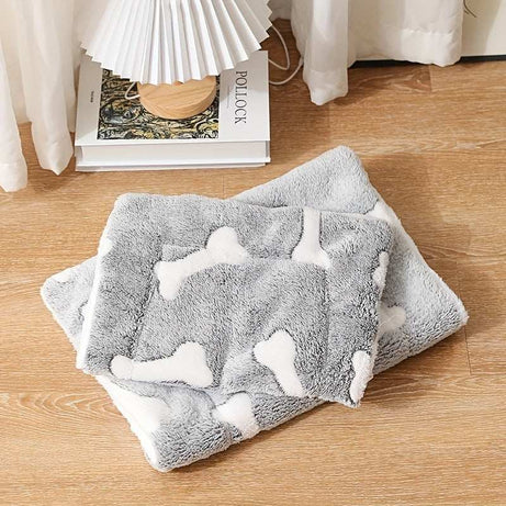 Self-Warming Cat Bed Mat - Washable Fleece