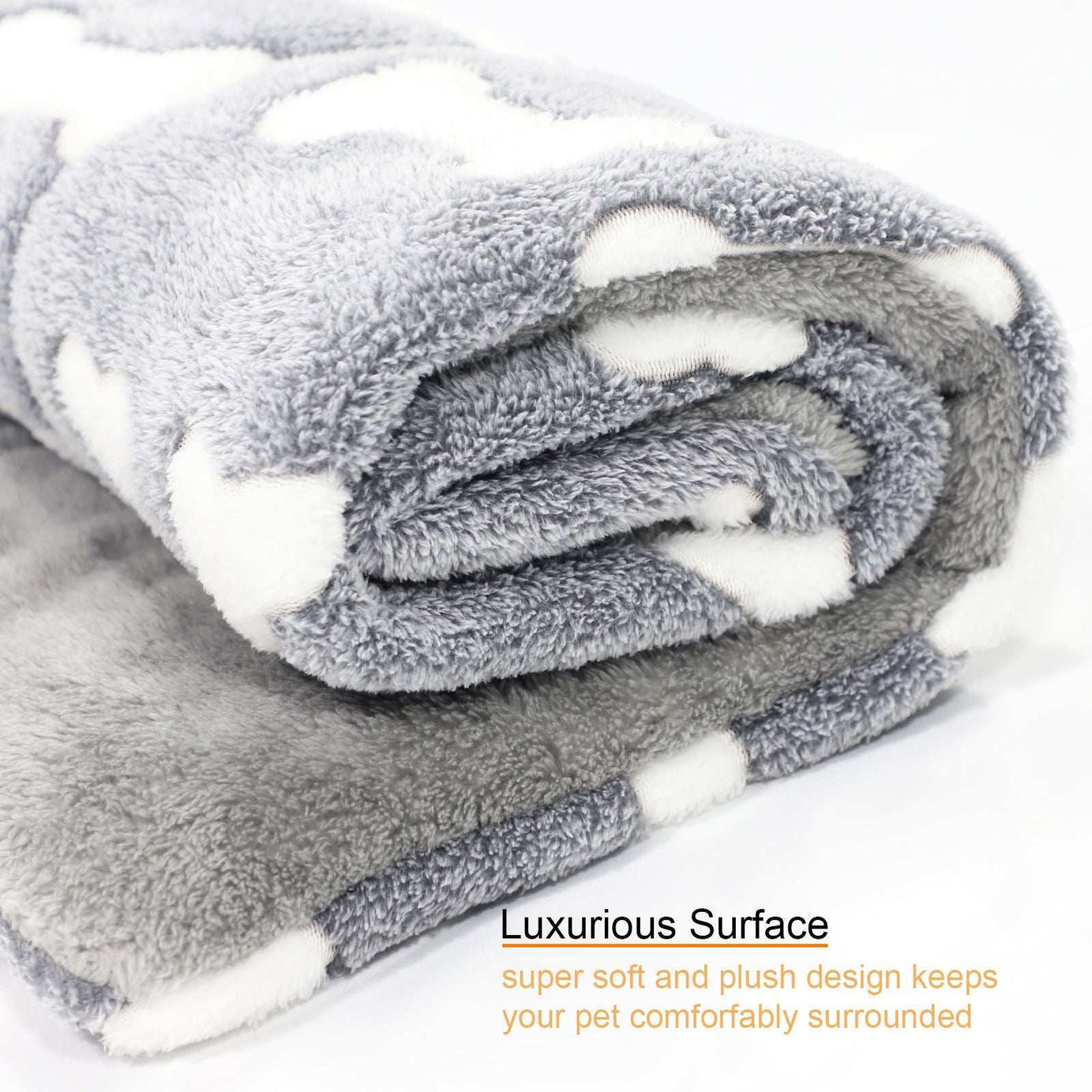 Self-Warming Cat Bed Mat - Washable Fleece