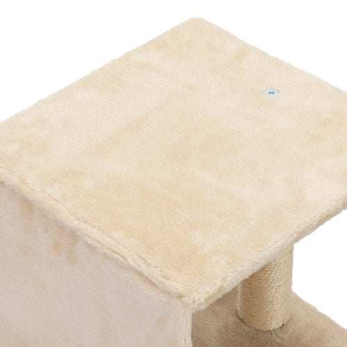 5-Piece Wall-Mounted Cat Tree - Multi-Level Indoor Furniture with Scratch Boards