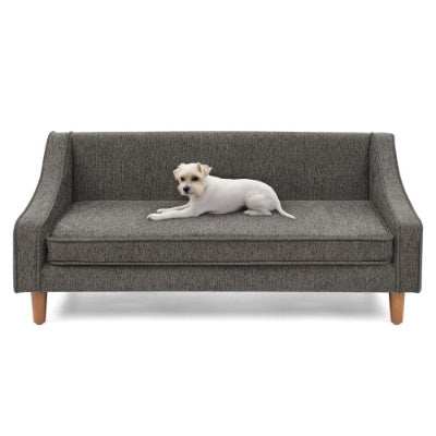 Elevated Dog Sofa Bed - Modern Armrest
