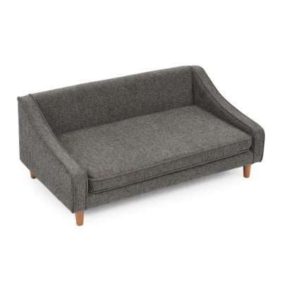 Elevated Dog Sofa Bed - Modern Armrest