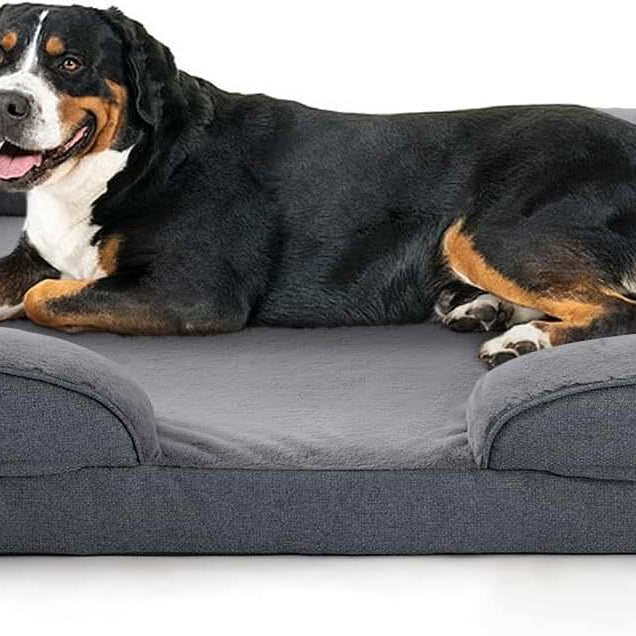Large Orthopedic Dog Sofa - Foam Mattress