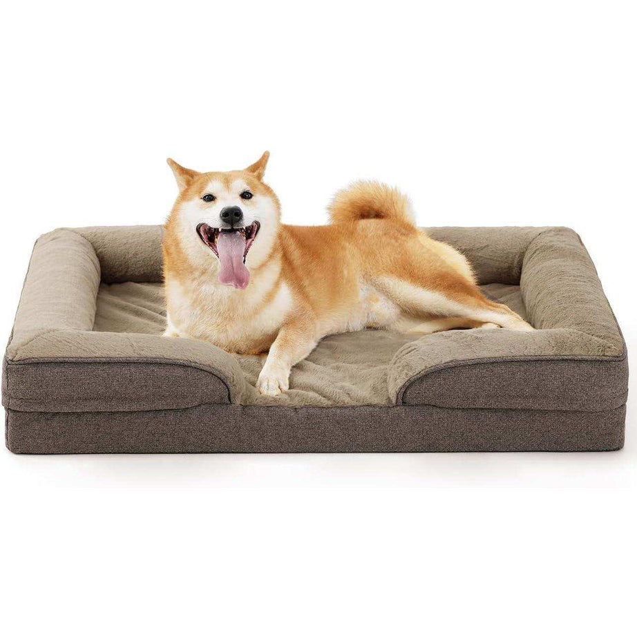 Large Orthopedic Dog Sofa - Foam Mattress