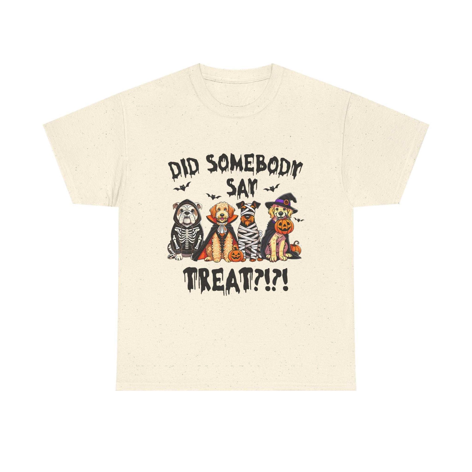 Halloween Pet Costume Tee - Unisex Heavy Cotton T-Shirt