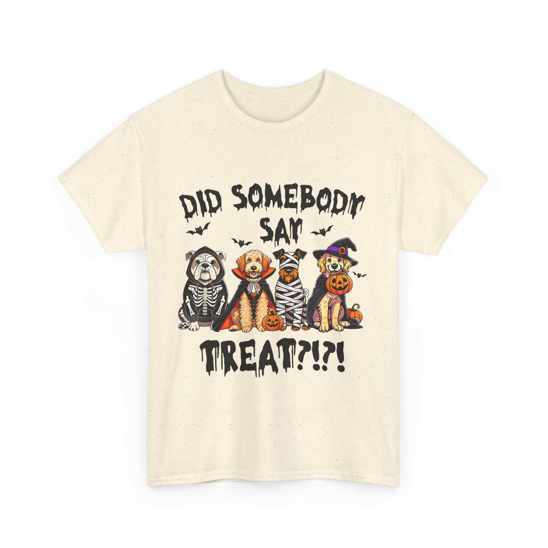 Halloween Pet Costume Tee - Unisex Heavy Cotton T-Shirt