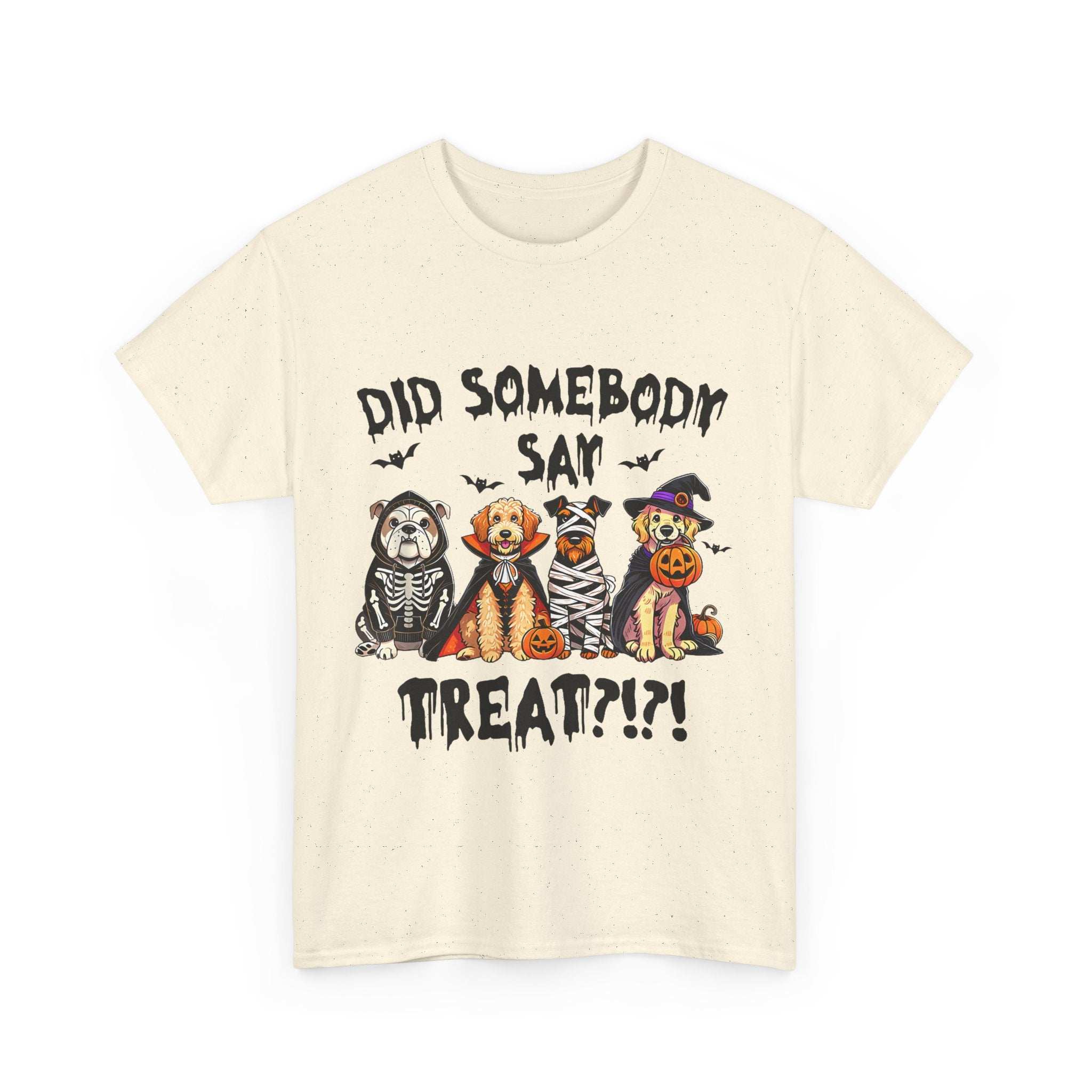 Halloween Pet Costume Tee - Unisex Heavy Cotton T-Shirt