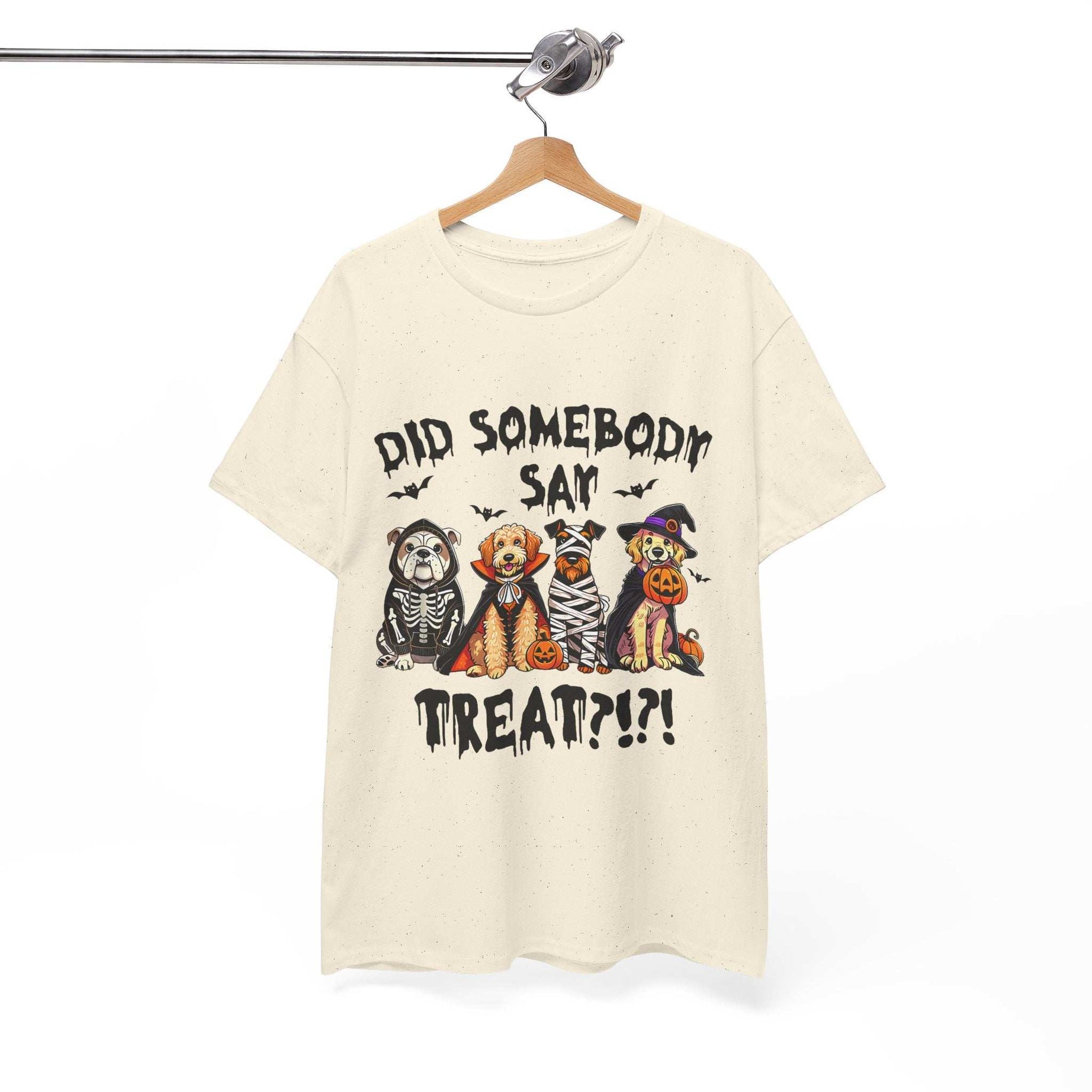 Halloween Pet Costume Tee - Unisex Heavy Cotton T-Shirt
