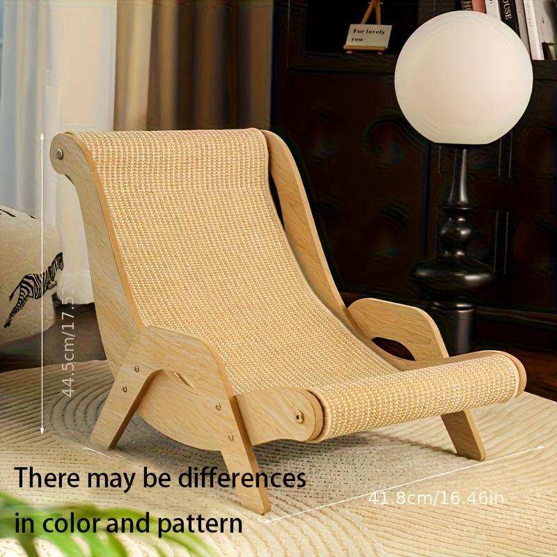 Curved Wooden Pet Lounge Chair - 2 Sizes