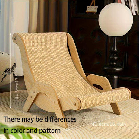 Curved Wooden Pet Lounge Chair - 2 Sizes