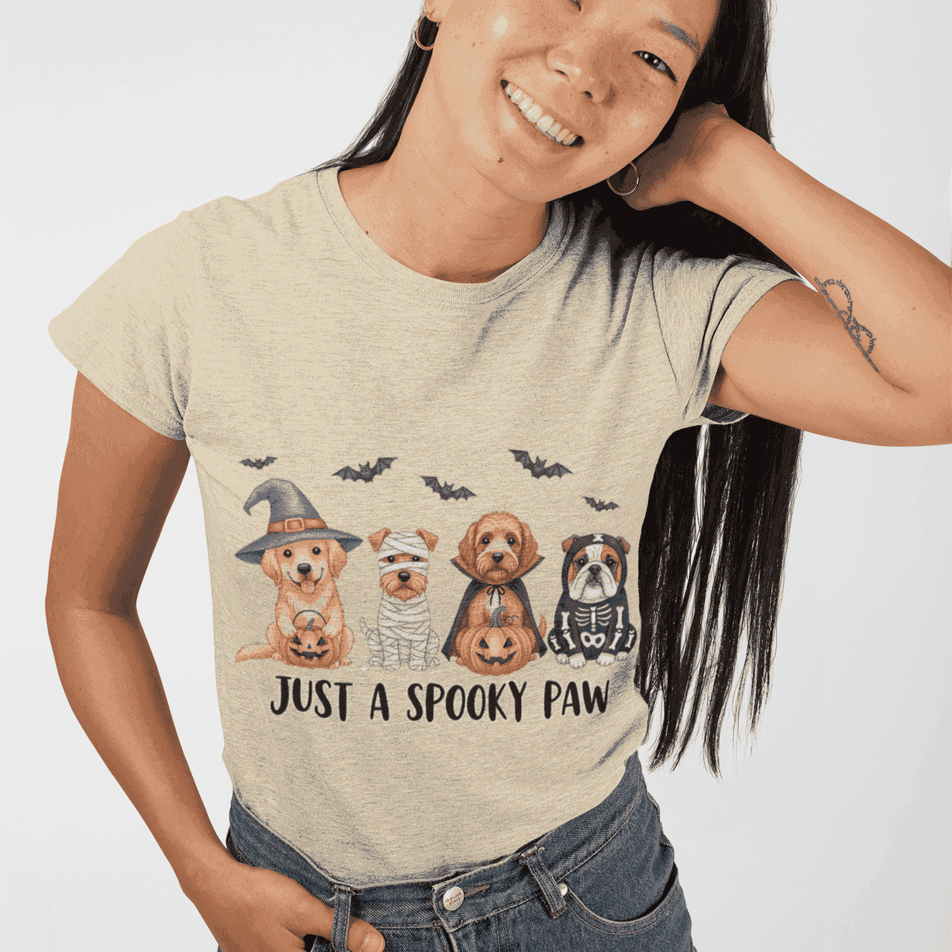 Halloween Dog Lovers - Unisex Tee Spooky Pet Shirt