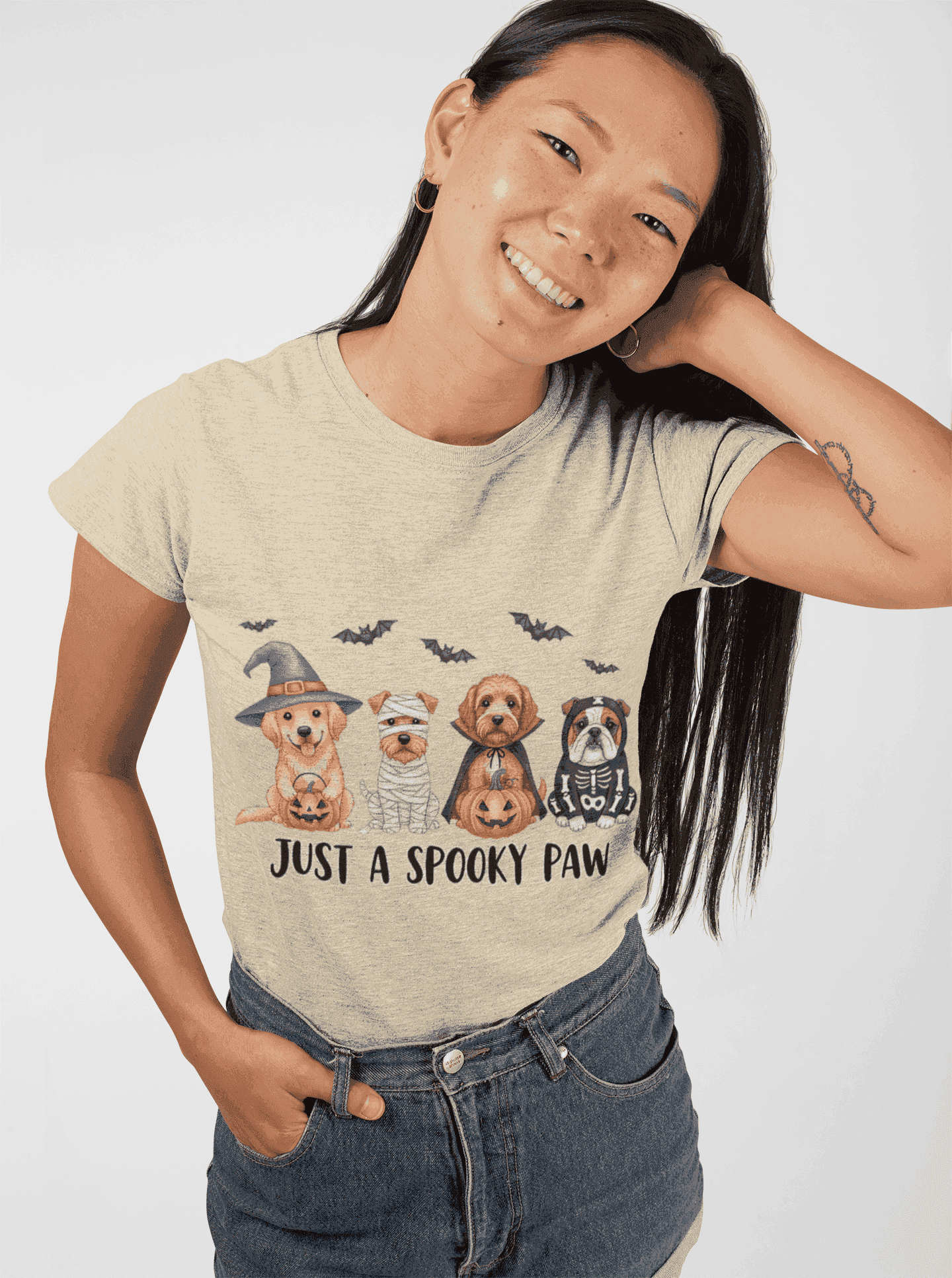 Halloween Dog Lovers - Unisex Tee Spooky Pet Shirt