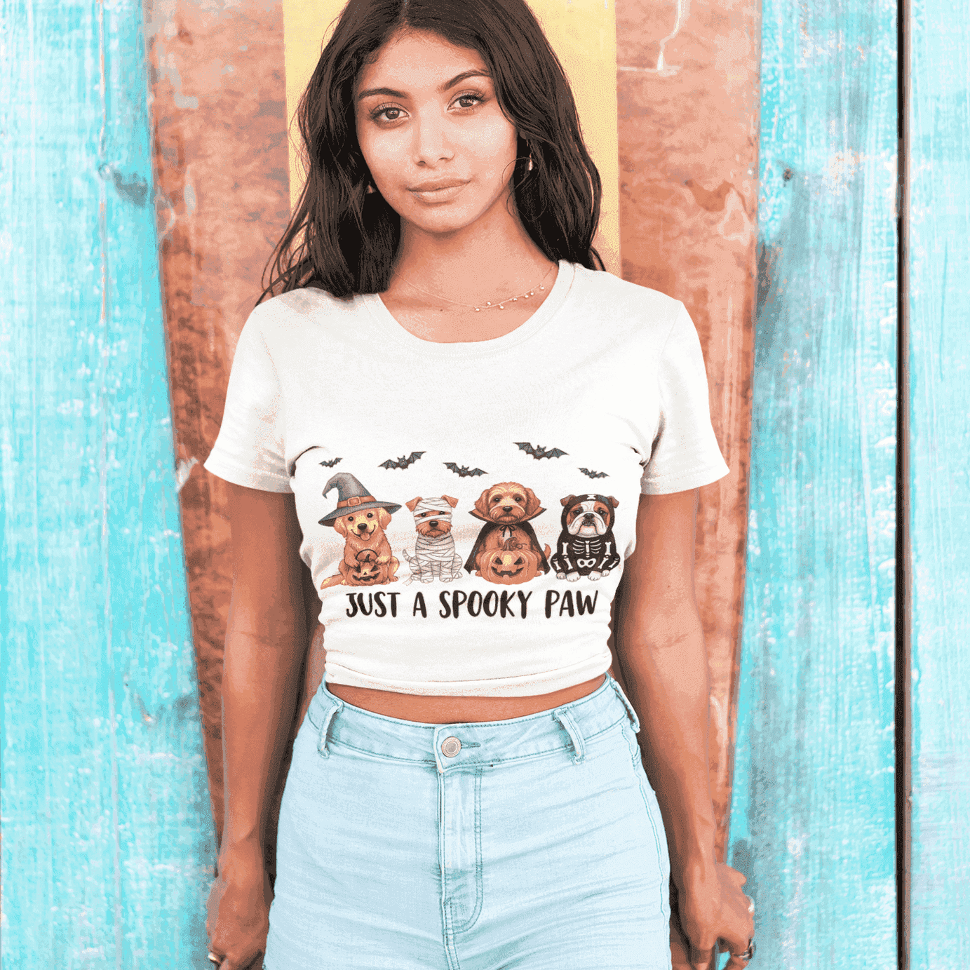 Halloween Dog Lovers - Unisex Tee Spooky Pet Shirt