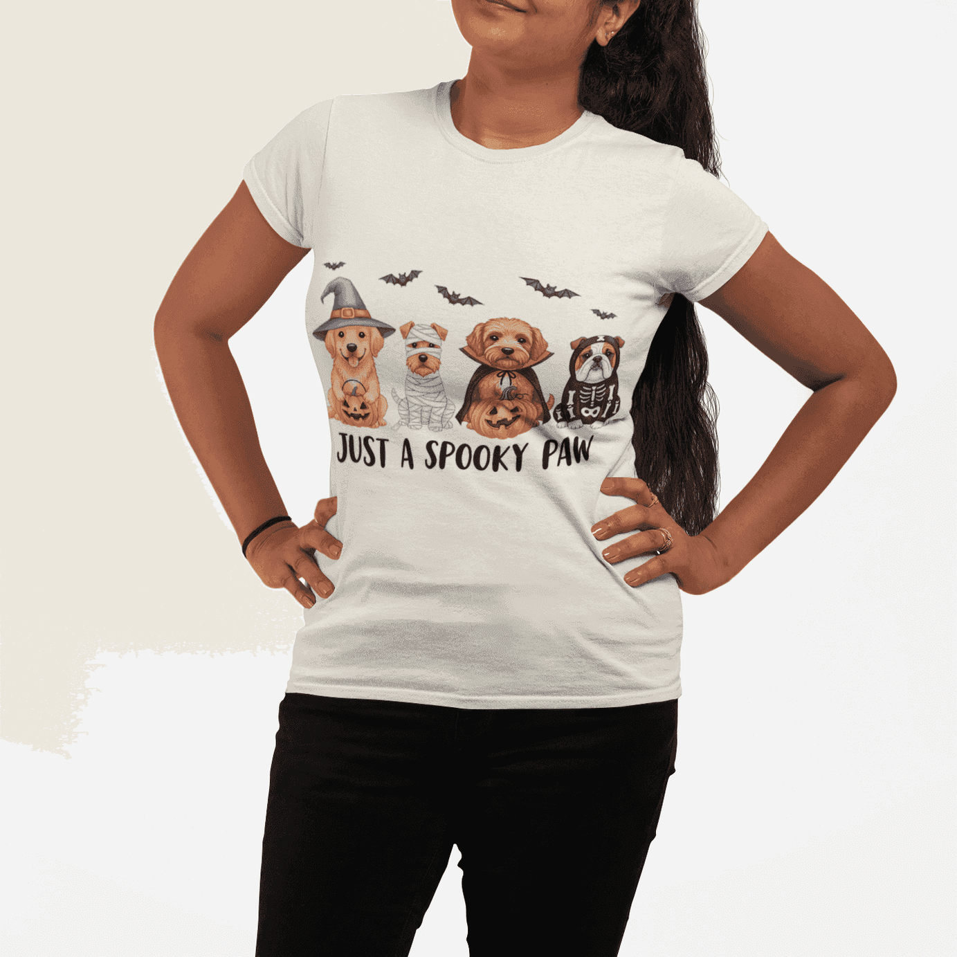 Halloween Dog Lovers - Unisex Tee Spooky Pet Shirt
