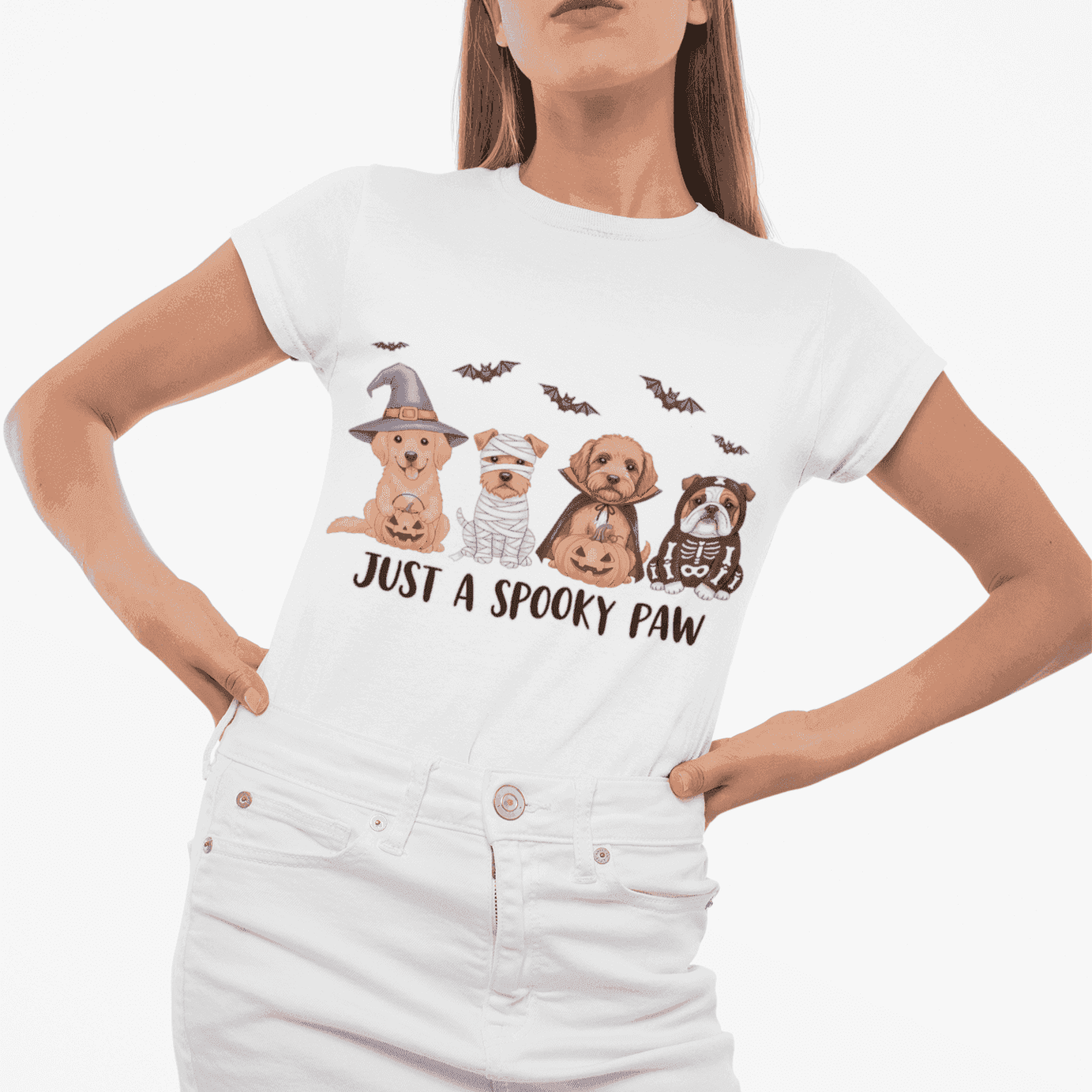 Halloween Dog Lovers - Unisex Tee Spooky Pet Shirt