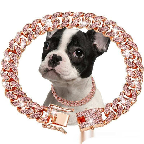Stylish Cuban Link Chain for Small, Medium, and Large Dogs and Cats