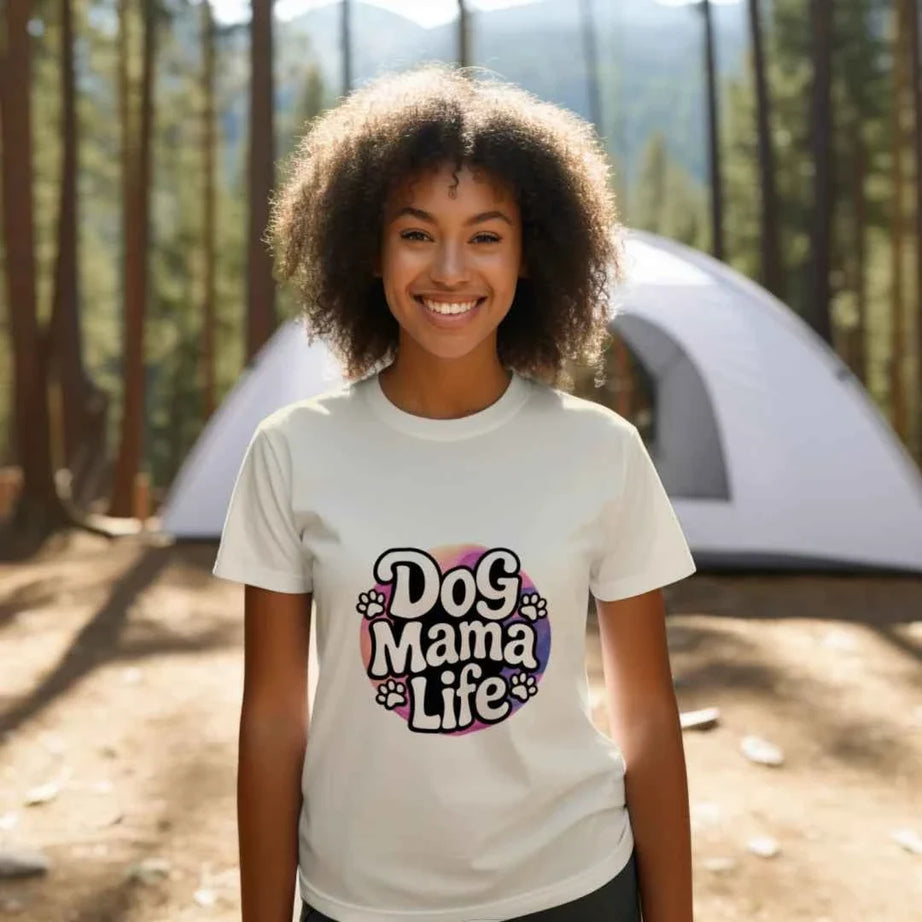 Dog Mama Life T-Shirt - Gildan 100% Preshrunk