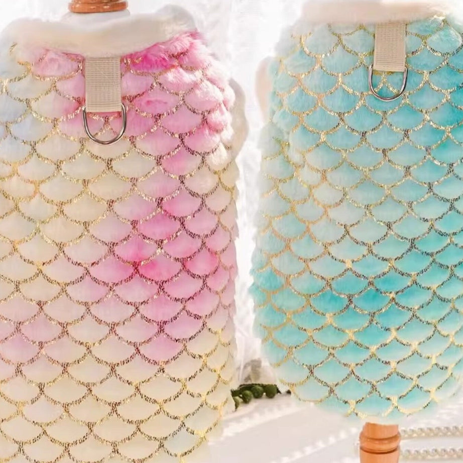 Mermaid Magic - Plush Top for Stylish Pets