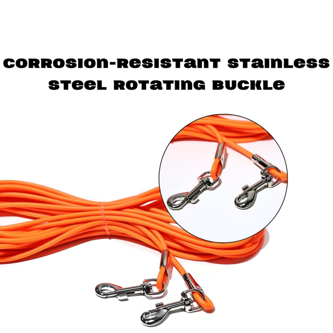 Ground Stake Fixed Dog Leash Allows Your Beloved Dog To Play More Freely