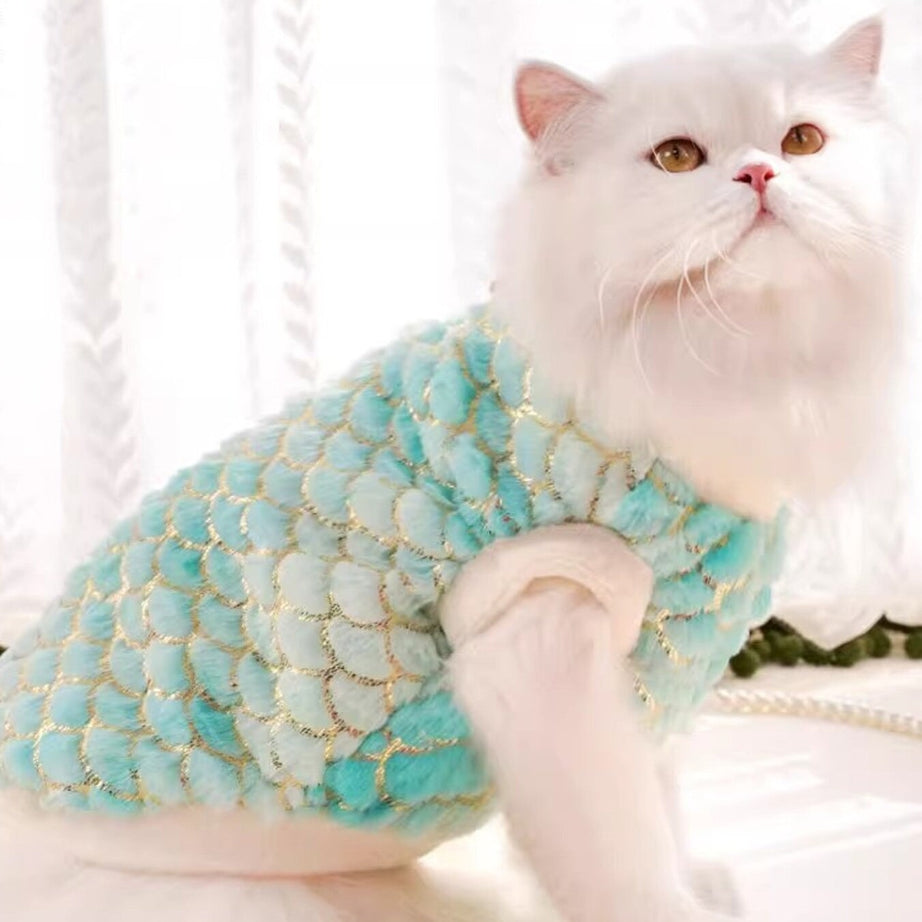 Mermaid Magic - Plush Top for Stylish Pets