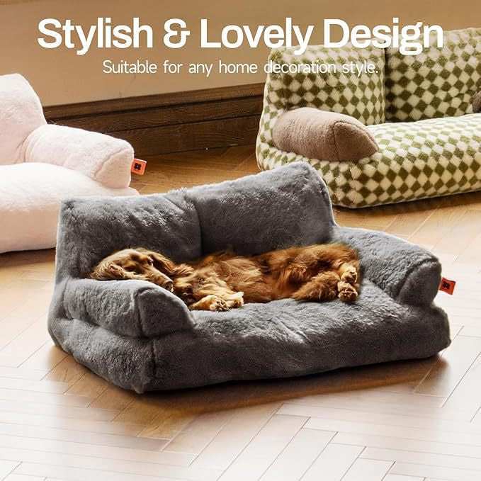Pet Mini Sofa for Cats and Dogs - Luxury Couch Bed