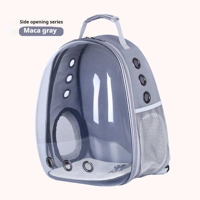 Fashionable Transparent Panoramic Outdoor Four Seasons Universal Pet Backpack