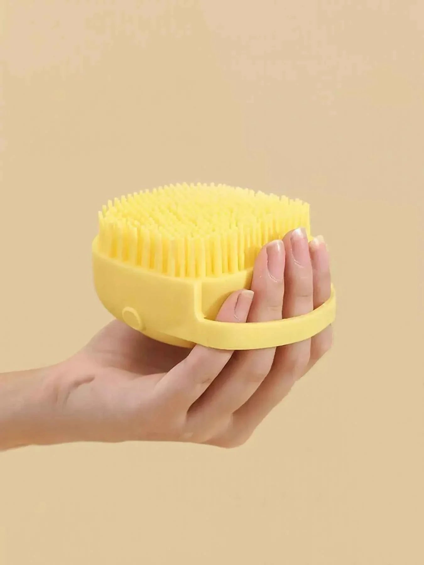 Pet Bath Brush - Cute Cartoon Silicone