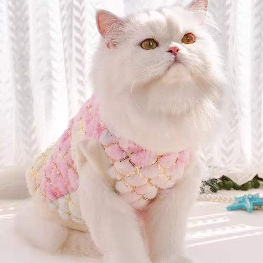 Mermaid Magic - Plush Top for Stylish Pets