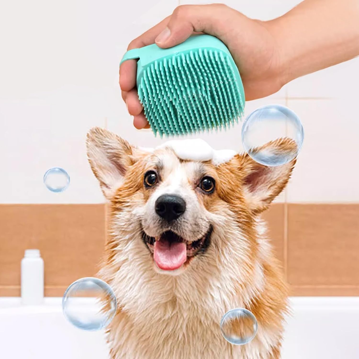 Pet Grooming Kit 7-in-1 - Self-Cleaning Brush Nail Clipper